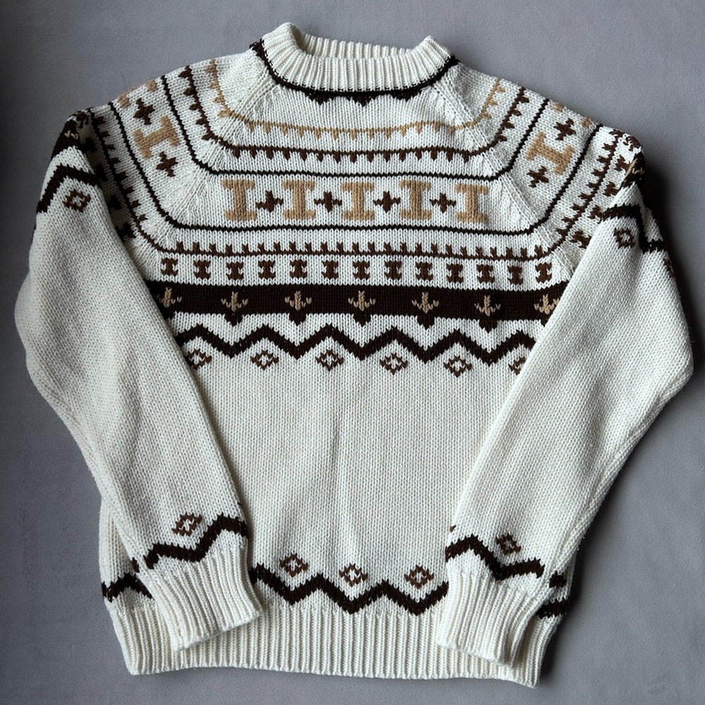 Scrambler ~ Vintage Fisherman’s Sweater ~ Women’s Medium